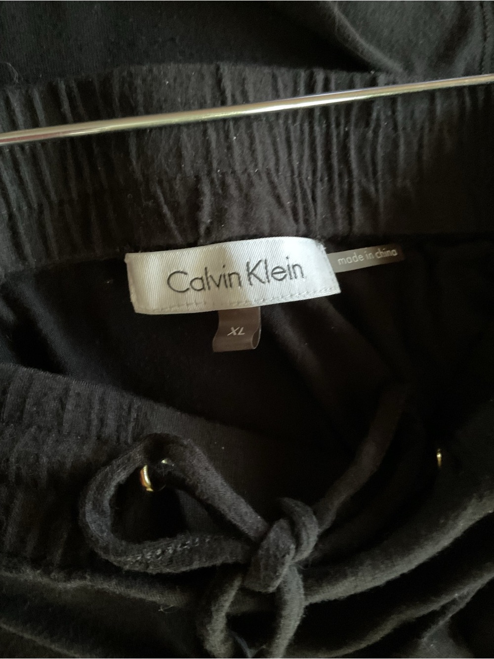 Calvin Klein black maxi skirt